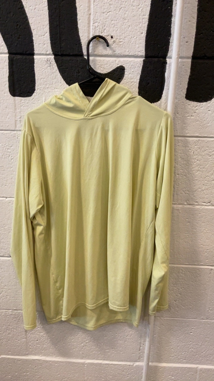 Patagonia Hoody XL Yellow Women's Capilene Cool Daily Hoody