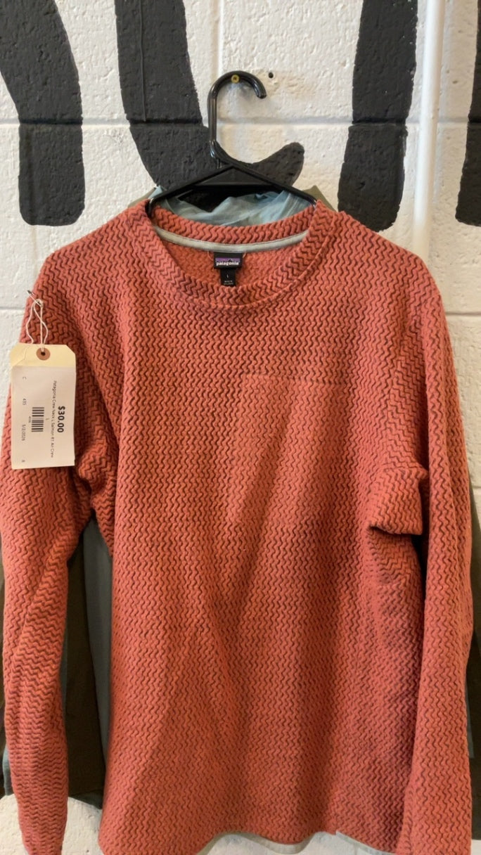 Patagonia Crew Neck L Salmon R1 Air Crew