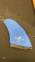 True Ames Fins Surfboard Fin 6.5" Blue Cover Bonzer