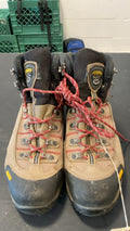 Asolo Shoes (Hiking Boots) 11.5 Tan/Red/Black Fugitive GTX Wide