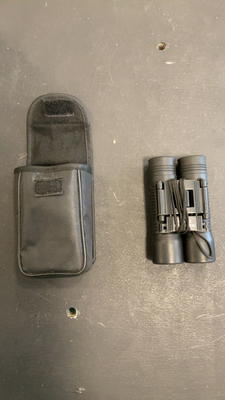 Misc Binoculars Black 10x25 Folding