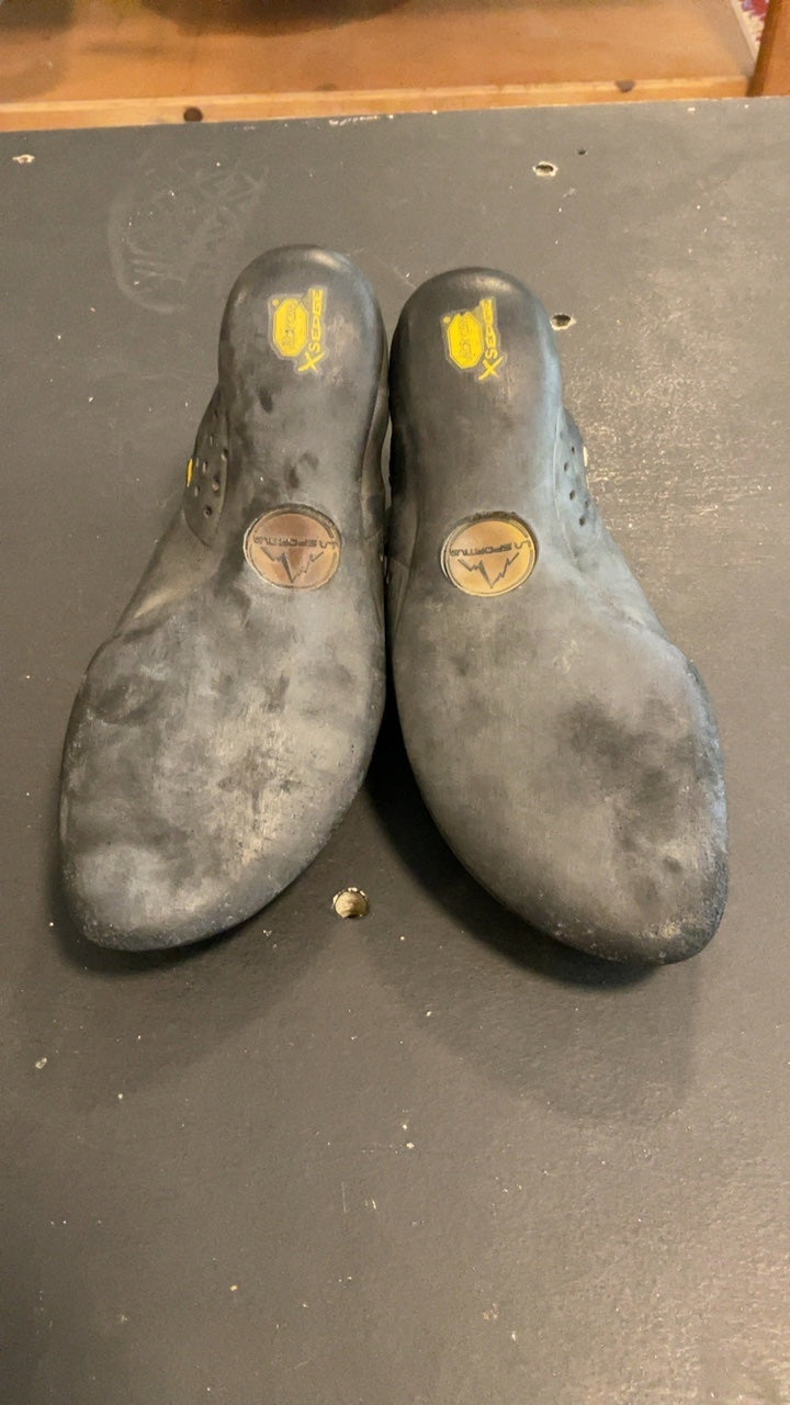 La Sportiva Katana Lace Shoes (Climbing) 40.5/8 Yellow/Black