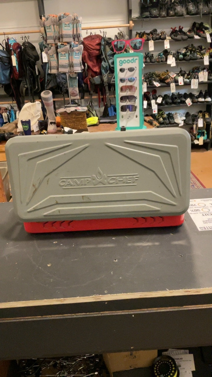 Camp Chef Everest 2 Camping Stove Grey/Red