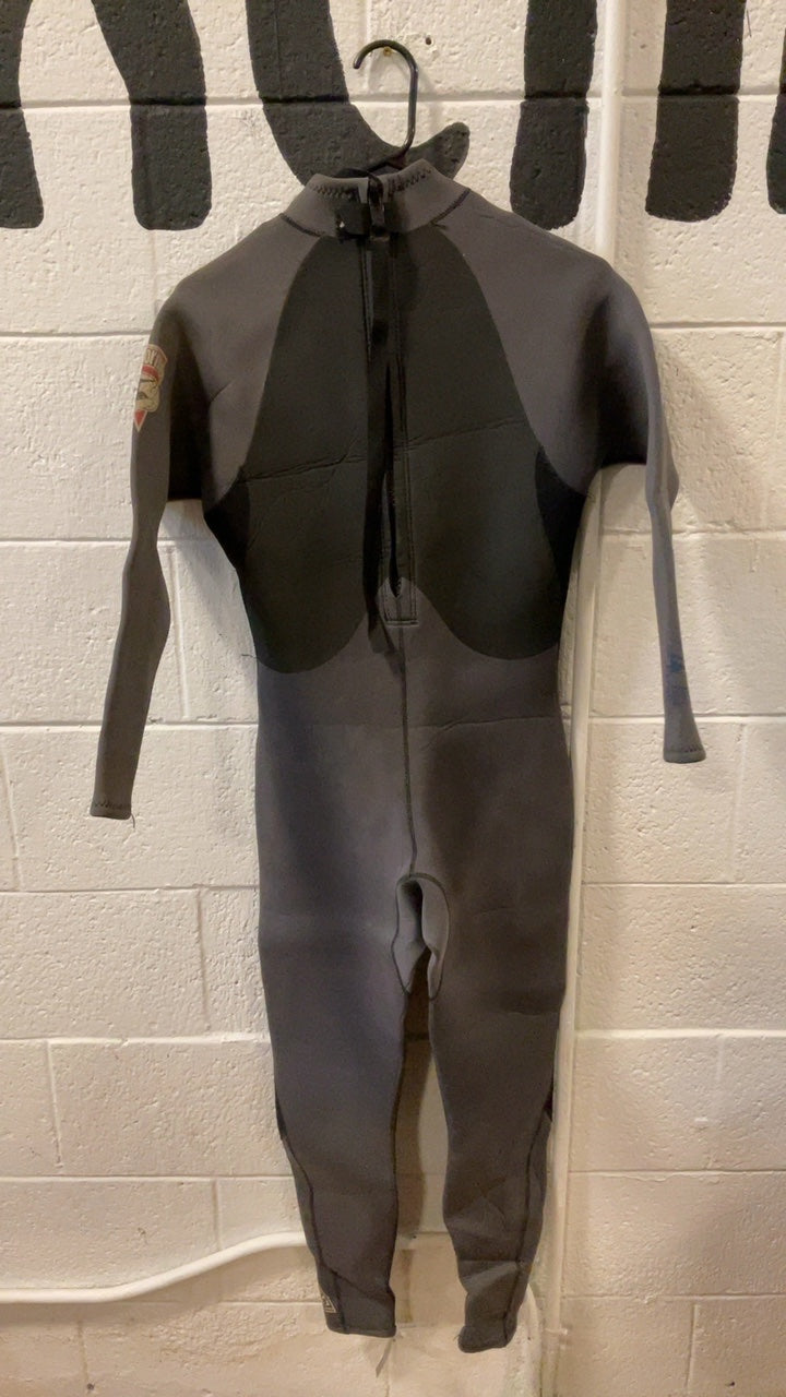 Hotline Metalite 4/3/3mm Wetsuit W's 8 Grey/Black