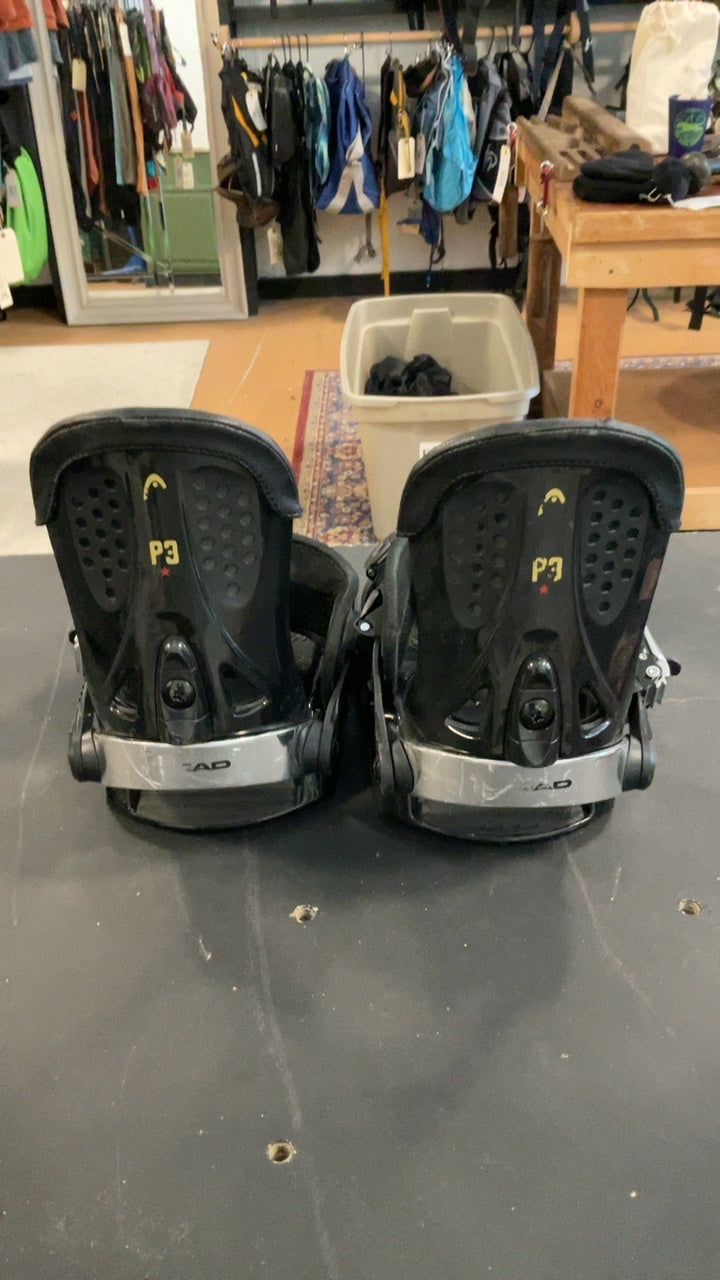 Head P3 Bindings (Snowboard) M Black