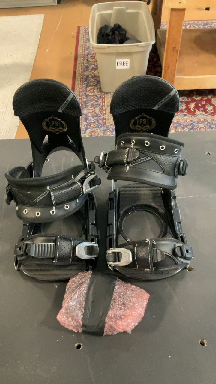 Head P3 Bindings (Snowboard) M Black
