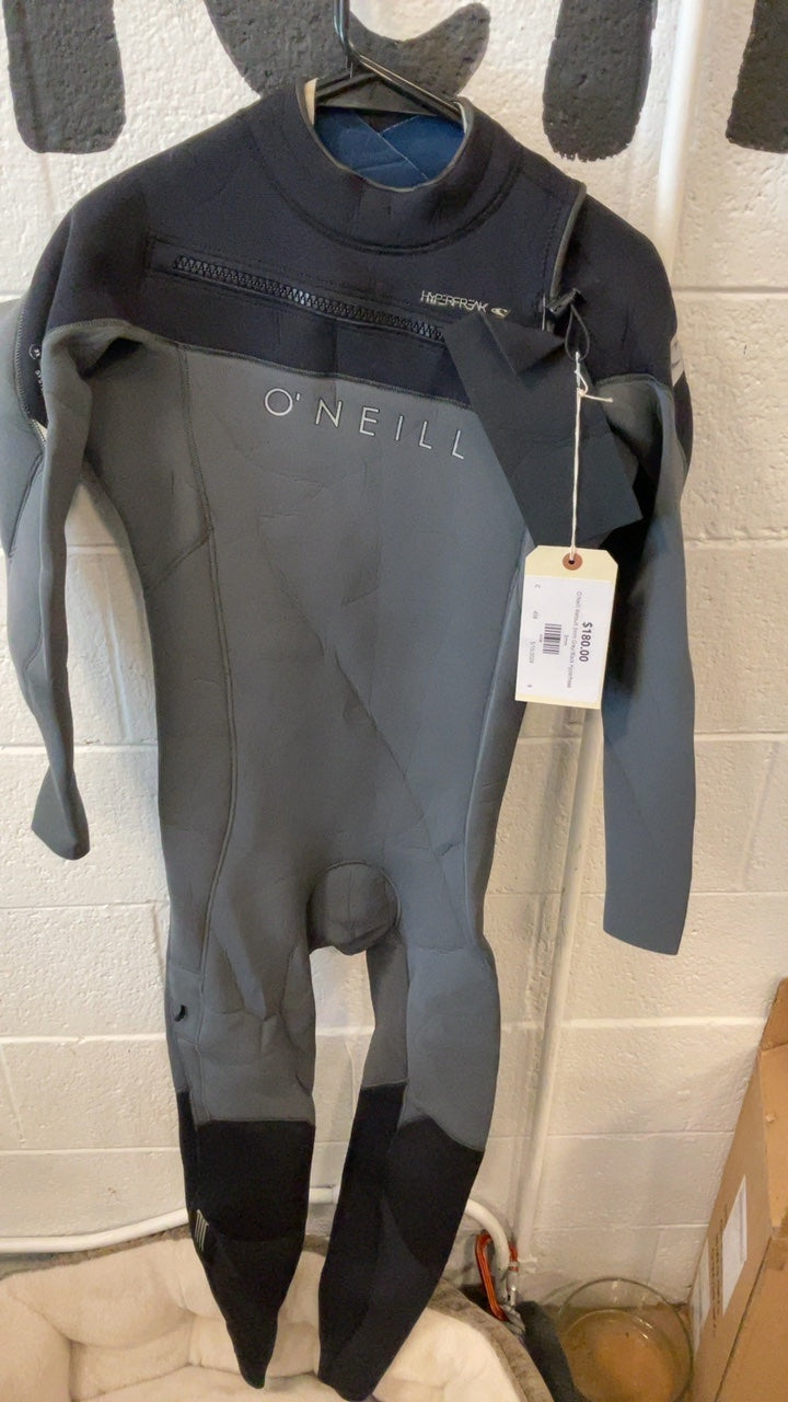 O'Neill Wetsuit 3mm Grey/Black Hyperfreak