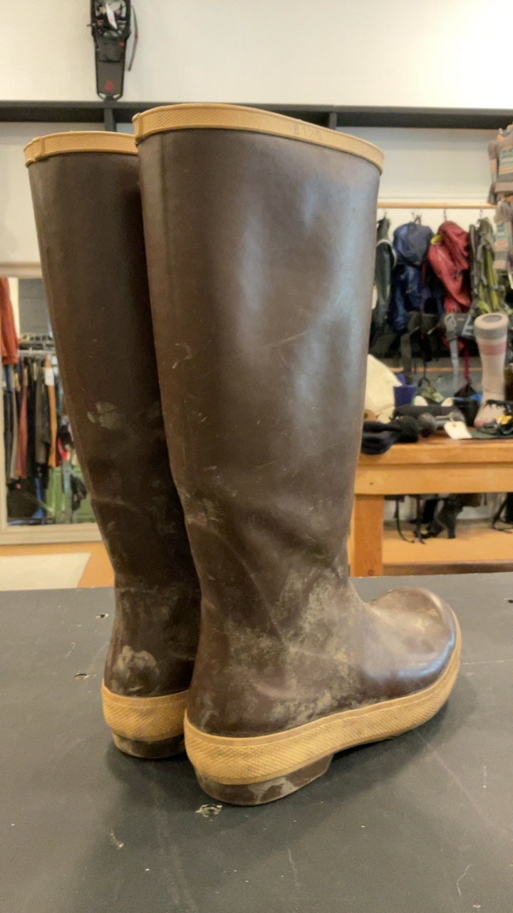 XTRATUF Shoes 7 Brown Legacy 15" Neoprene