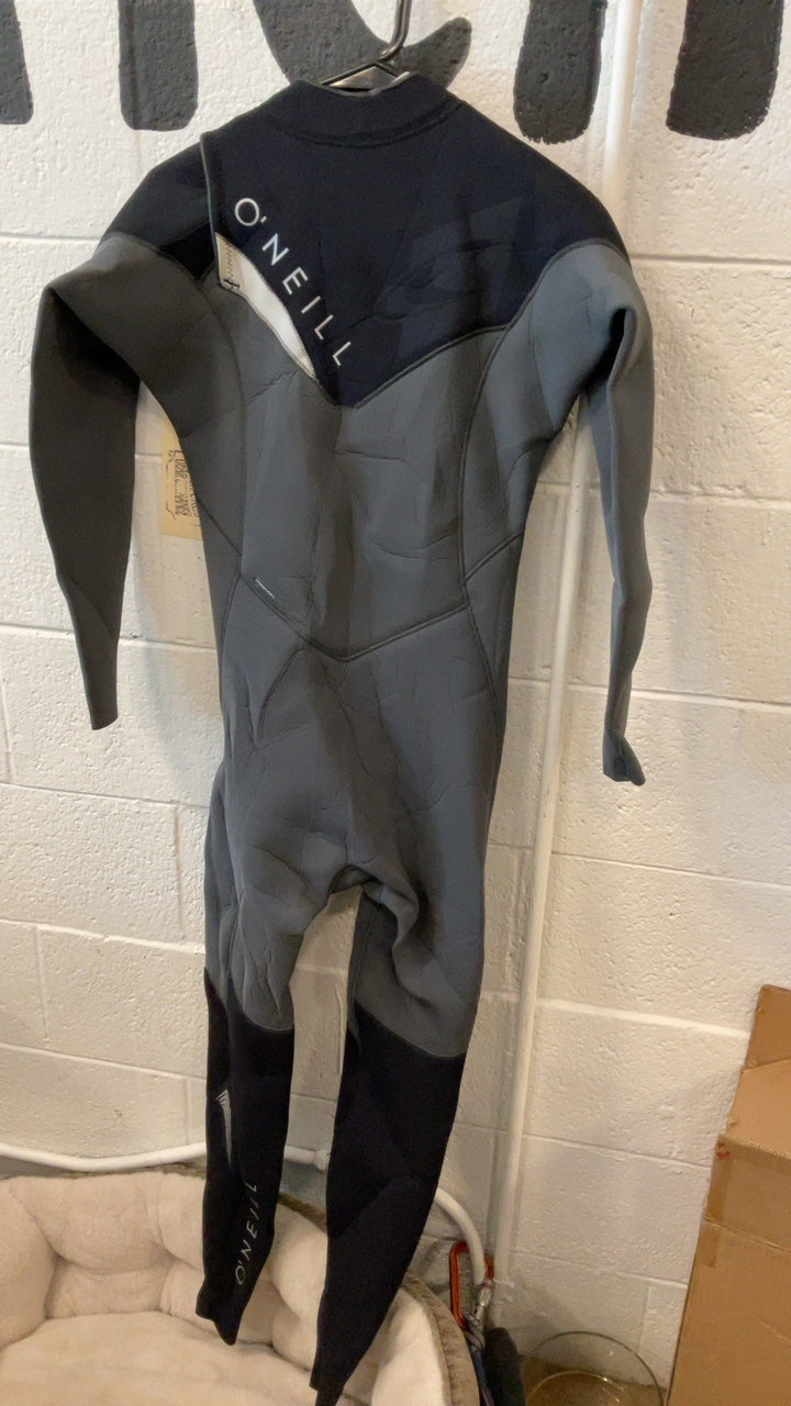 O'Neill Wetsuit 3mm Grey/Black Hyperfreak