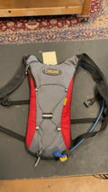 Camelback Backpack (Hydration Pack) Grey/Red Classic