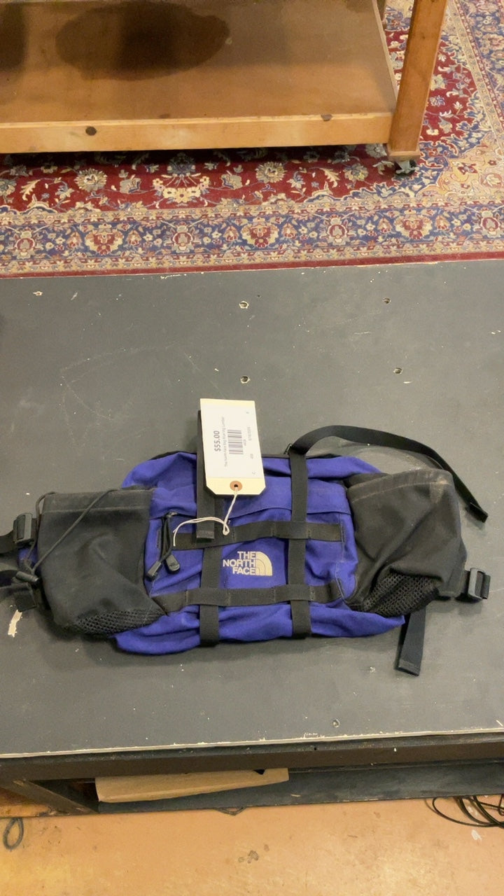 The North Face Bag Blue Vtg Lumbar