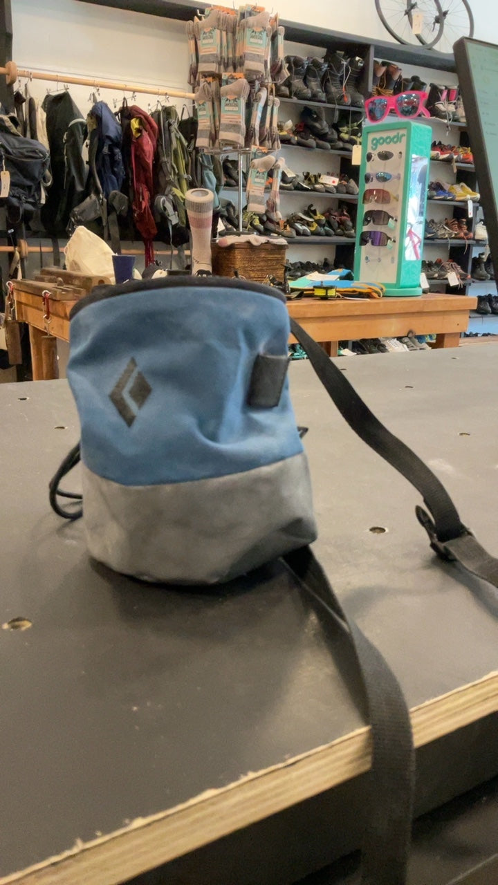 Black Diamond Chalk Bag Blue/Grey
