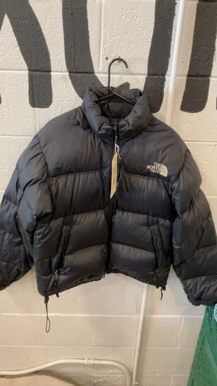The North Face Down Jacket M Black Puffer