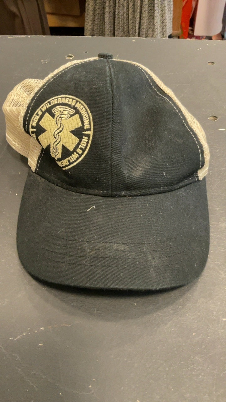 NOLS Hat (Snapback) Black/Tan Wilderness Medicine