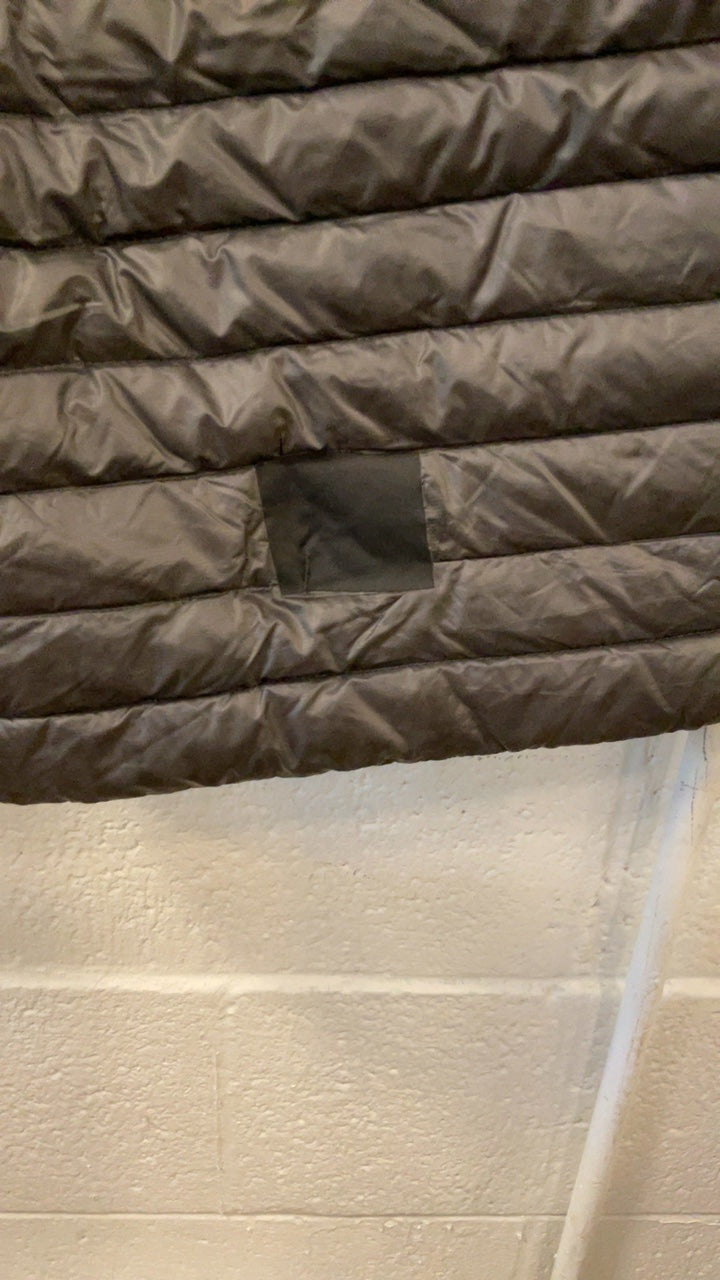 REI Down Jacket M Grey (Some Patches)
