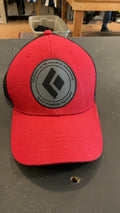 Black Diamond Hat (Snapback) Red Black