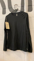 REI Base Layer (Top) S Black Merino Long Sleeve