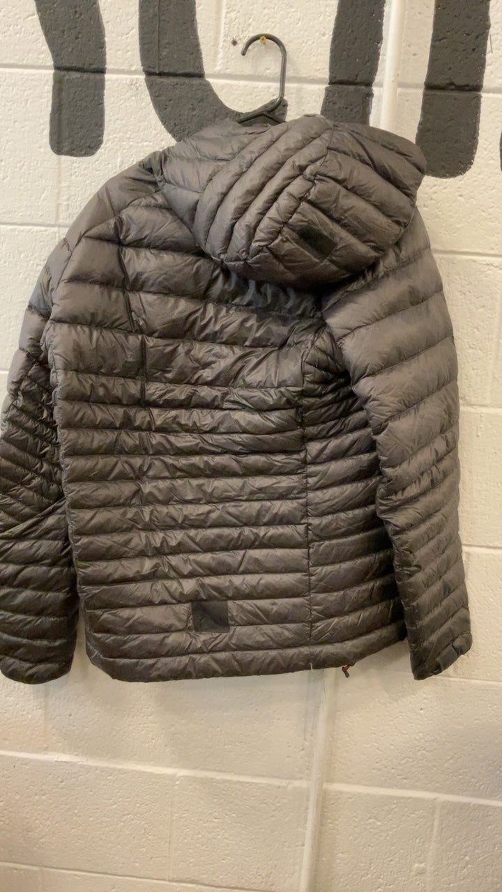 REI Down Jacket M Grey (Some Patches)