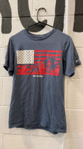 Columbia T-Shirt S Blue US Flag