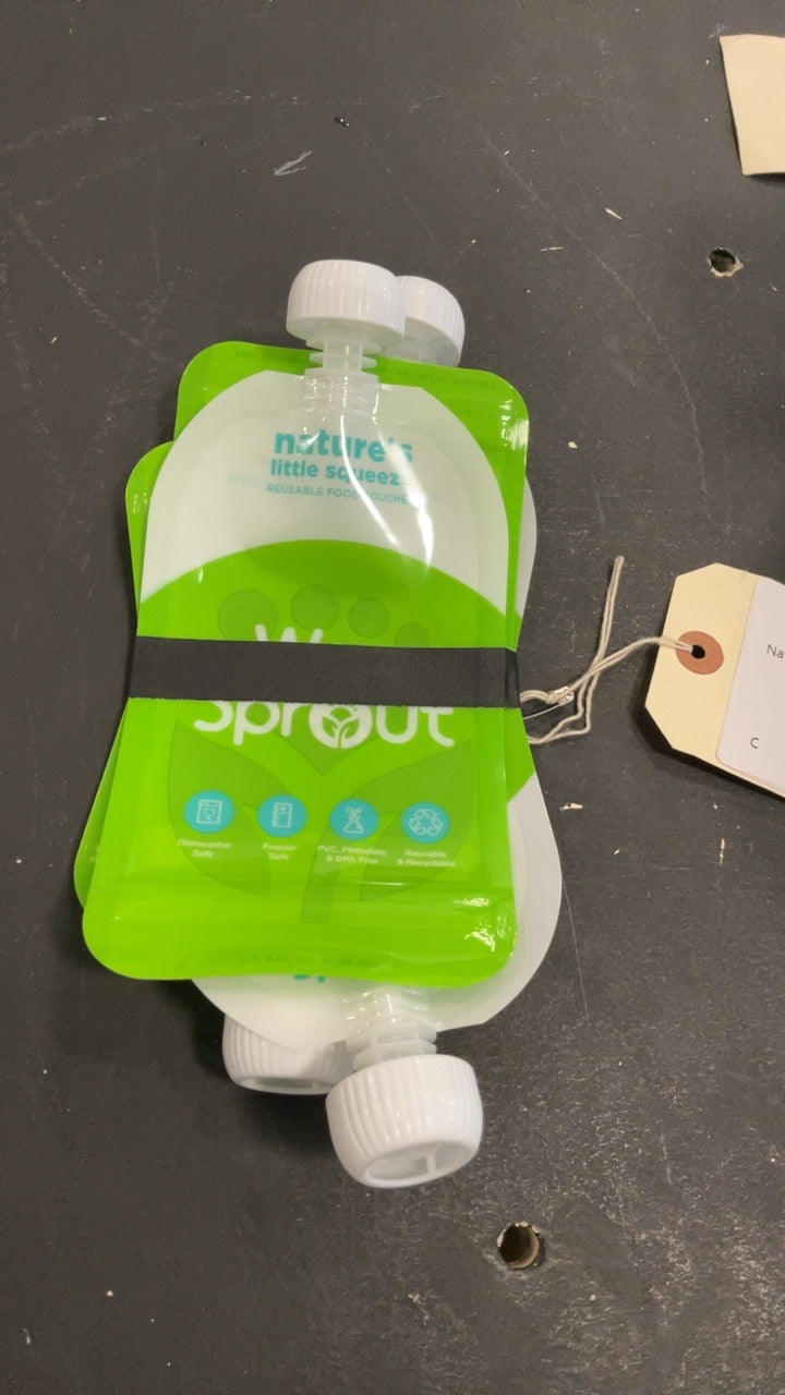 Nature's little squeeze Reusable Food Pouches