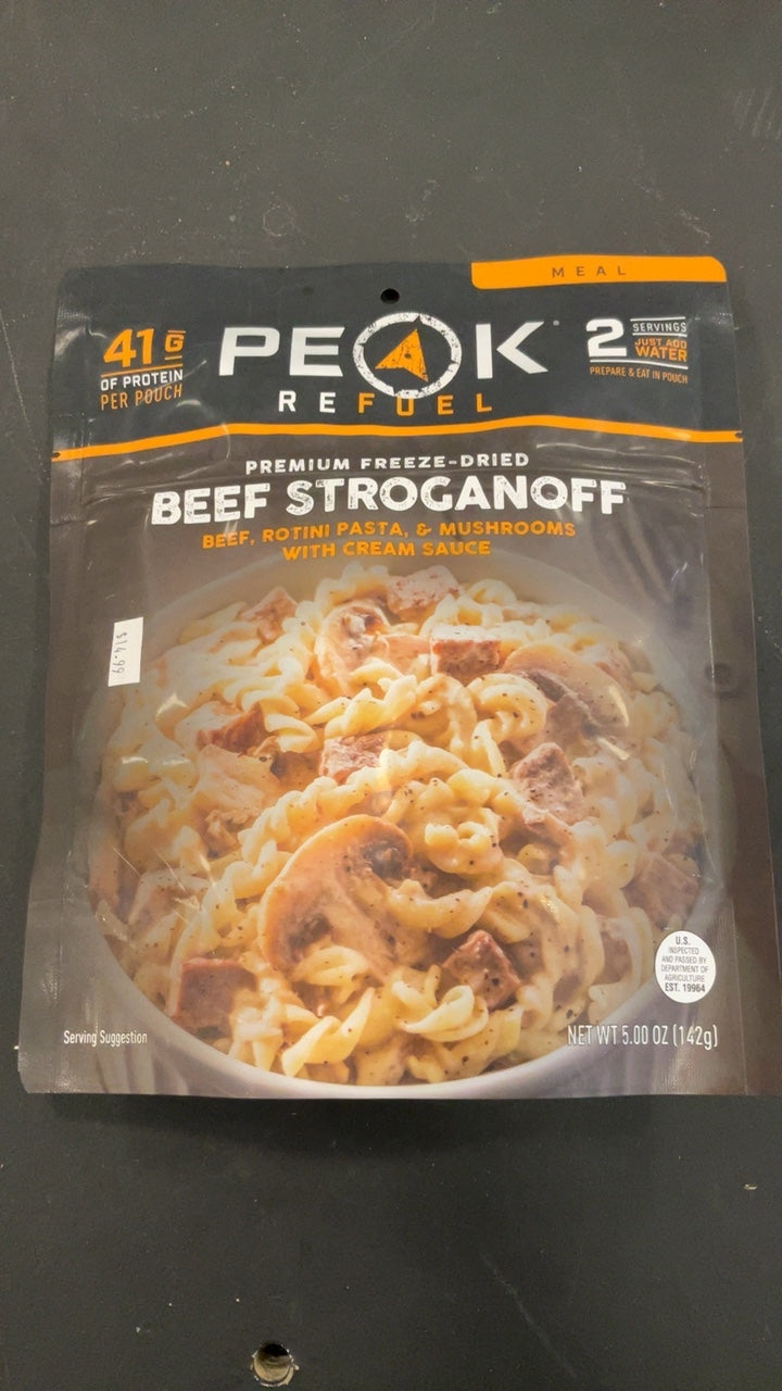 Peak Refuel Beef Stroganoff