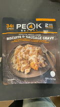 Peak Refuel Busciuts & Sausage Gravy