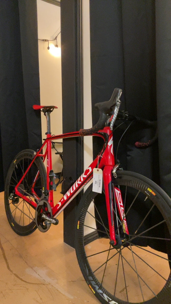 Specialized S-Works Bike 58cm 2012 Tarmac SL4 Red/White/Black