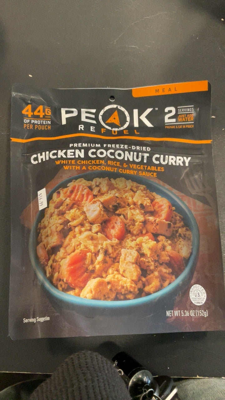 Peak Refuel Chicken Coconut Curry