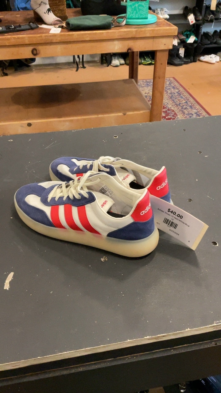 Adidas Shoes 10 Red/White/Blue