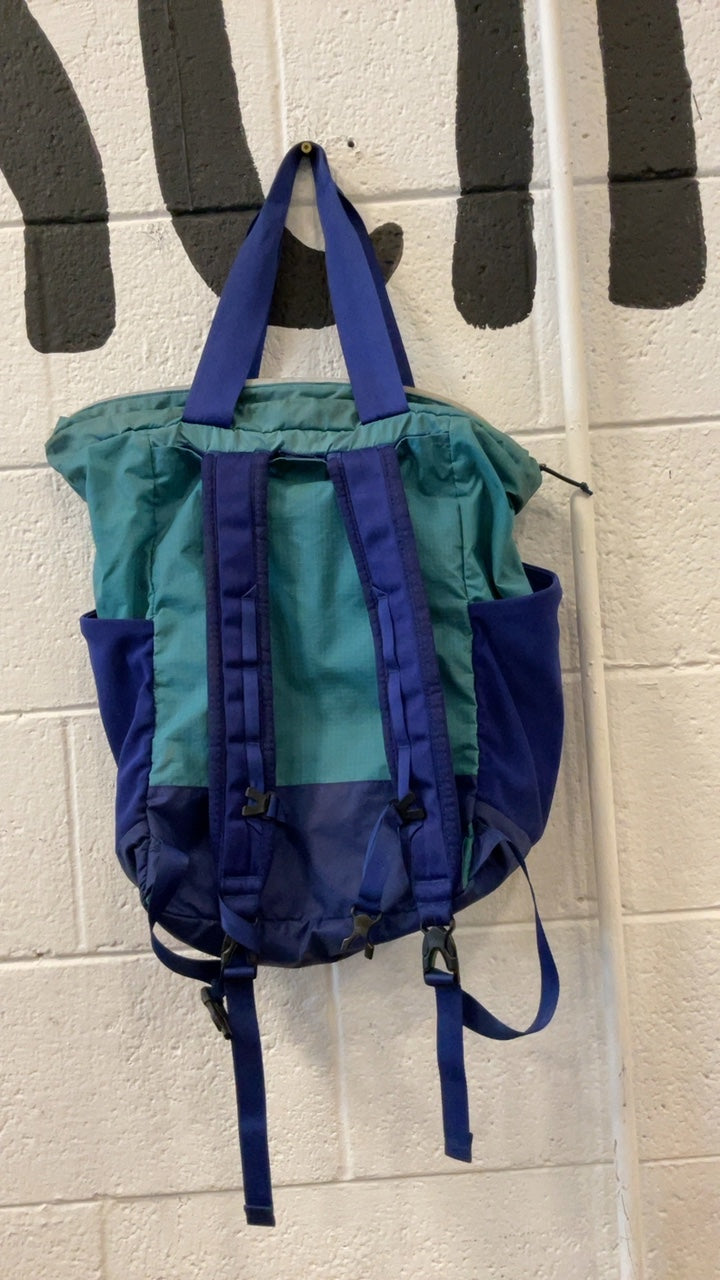 Patagonia Backpack Blue/teal Ultralight Tote