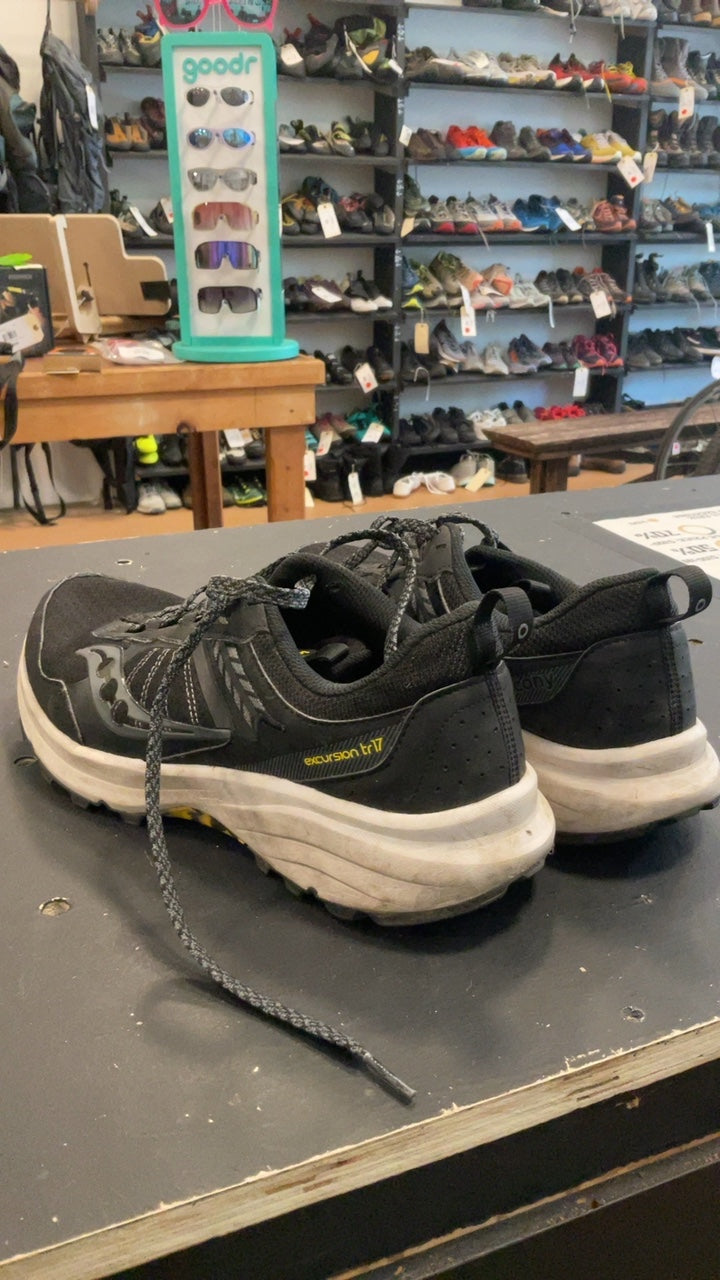 Saucony Shoes 11.5 Black - Trail Running