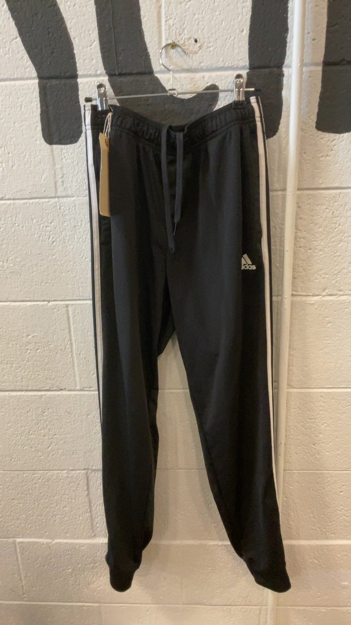 Adidas Pants S Black/White Stripes