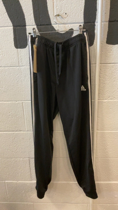 Adidas Pants S Black/White Stripes