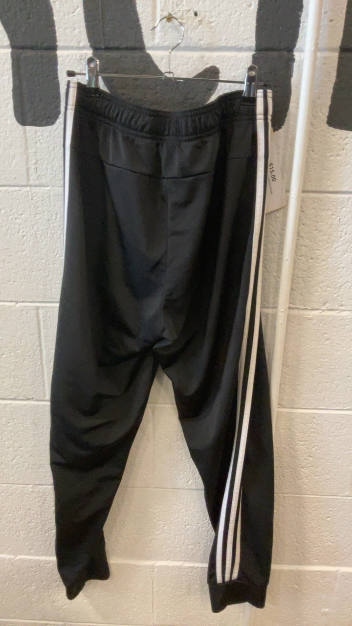 Adidas Pants S Black/White Stripes
