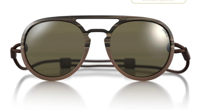 Obmraz Sunglasses Regular Dolomite Slate Polarized Brown