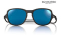 Ombraz Sunglasses Regular Teton Charcoal Polarized Blue