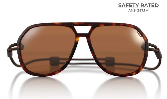 Ombraz Sunglasses Regular Classics Tortoise Polarized Brown