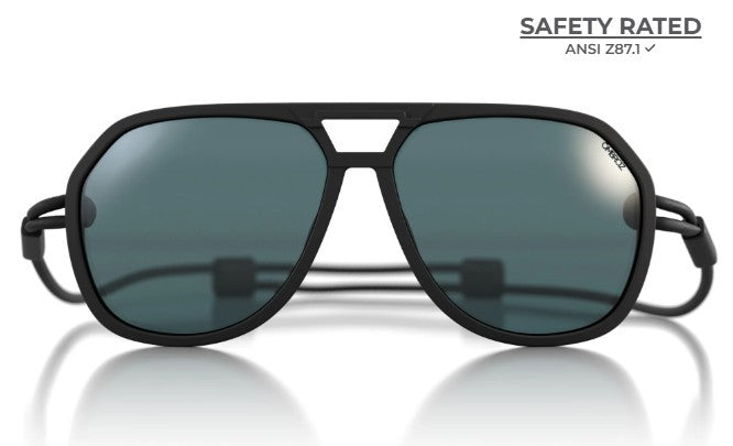Ombraz Sunglasses Regular Classics Charcoal Polarized Grey