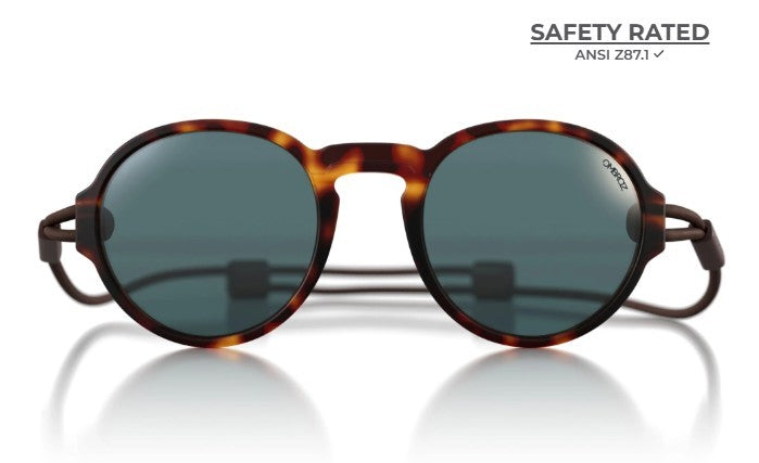 Ombraz Sunglasses Regular Viale Tortoise Polarized Grey