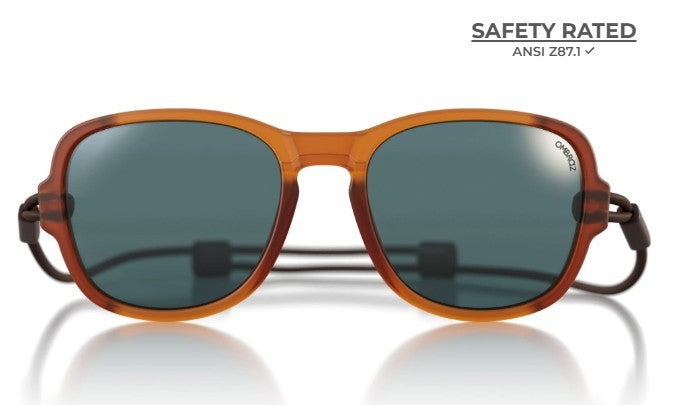 Ombraz Sunglasses Regular Teton Honey Polarized Grey