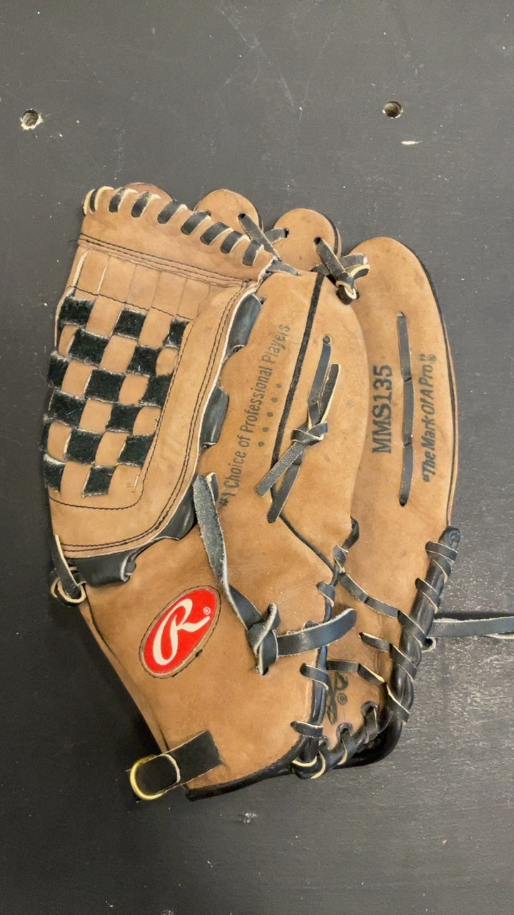 Rawlings Baseball Mitt Brown Holdster