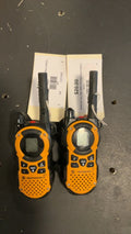 Motorola Two Way Radio Orange/Black Walkie Talkie