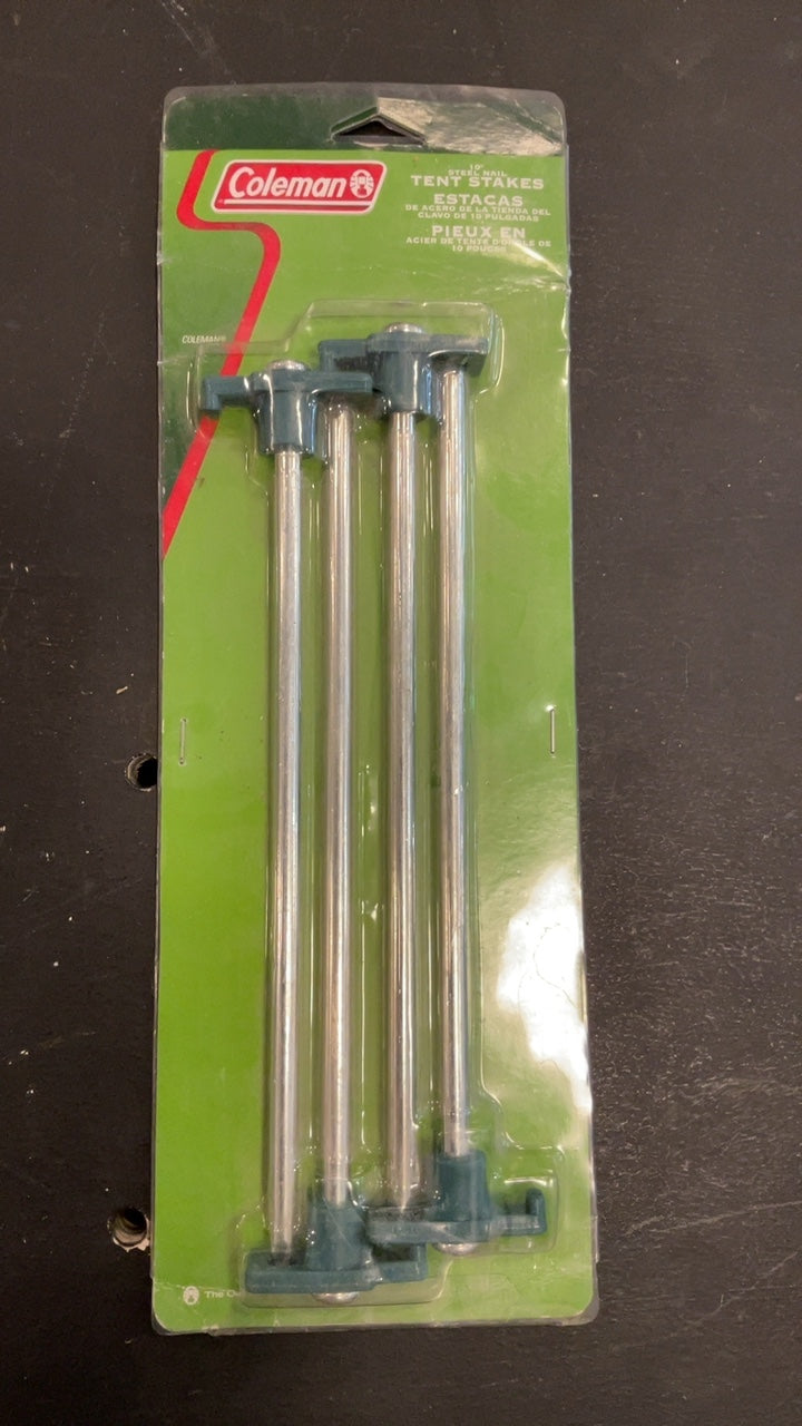 Coleman Camping (Tent Stakes) 10in Green