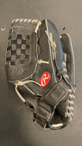 Rawlings Baseball Mitt Black Silverback