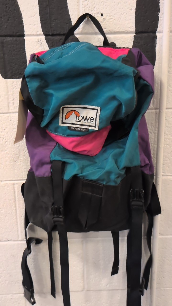 Lowe Alpine Backpack Purple/Turquoise/Pink Skywalker