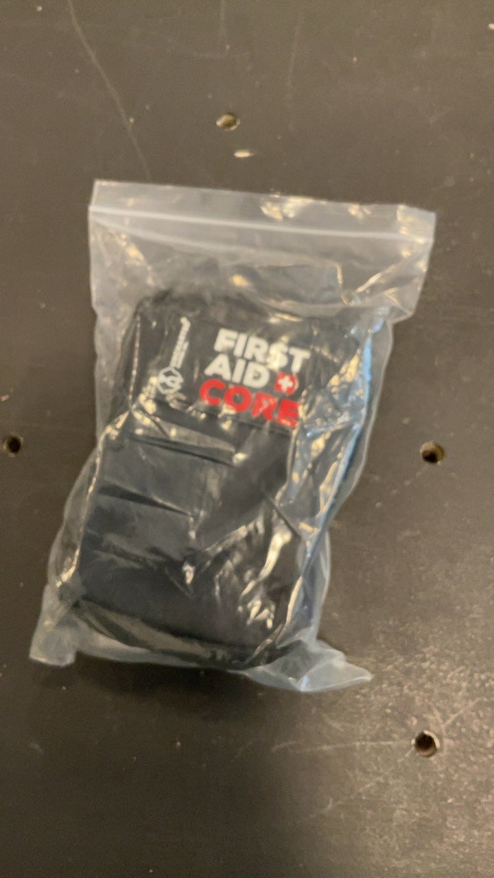 Uncharted Supply Co. First Aid Core Black w/ Emergency Blanket
