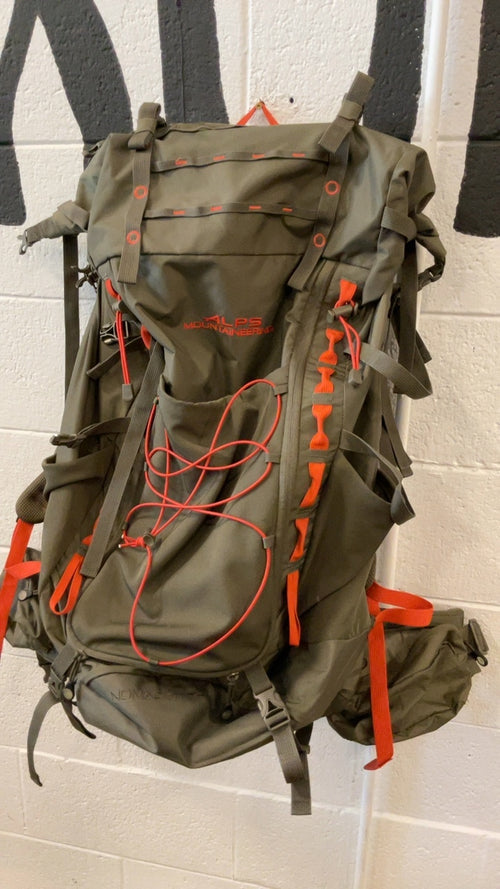 ALPS Mountaineering Nomad RT Backpack Army Green 75L