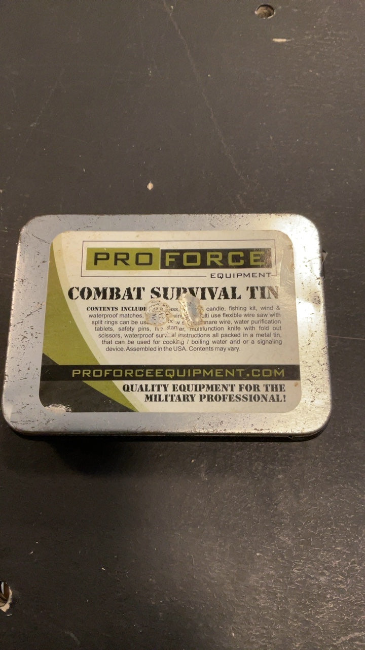 ProForce Combat Survival Tin