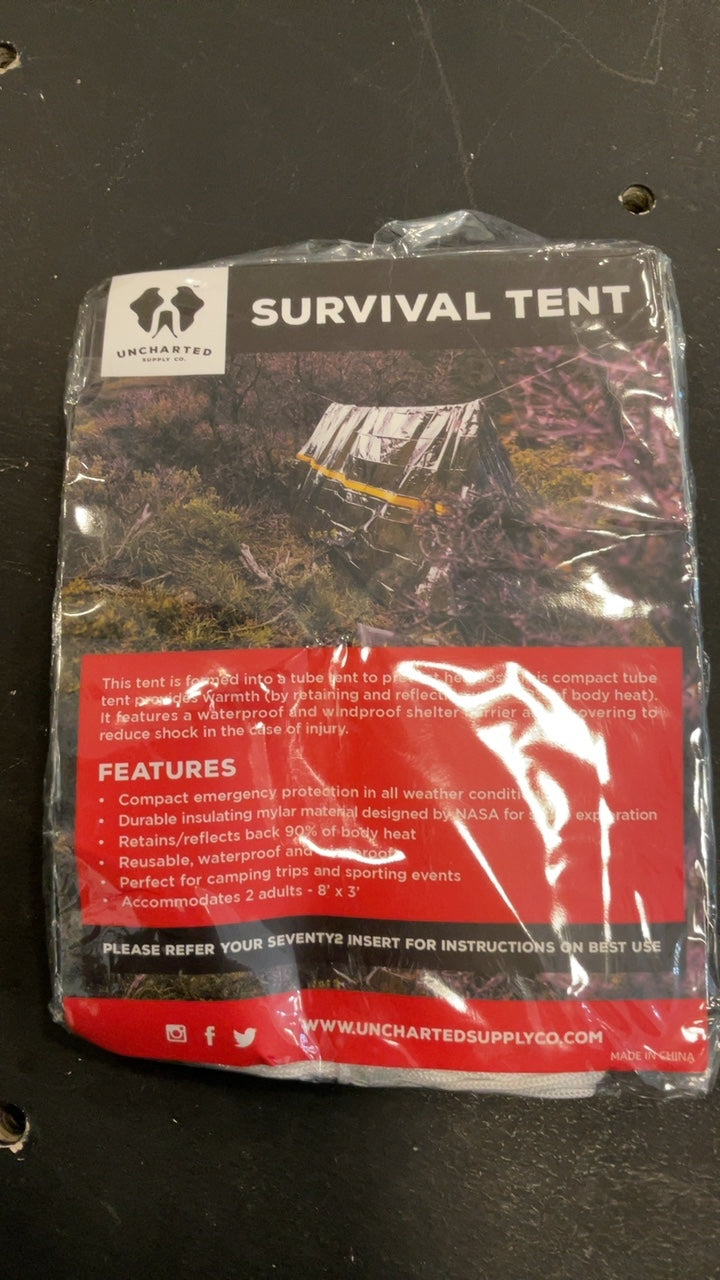 Uncharted Supply Co. Camping (Tent) Survival Blanket