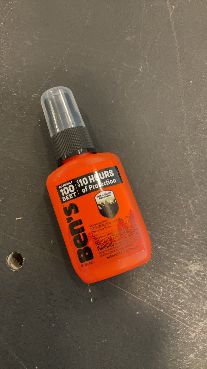 Ben's Mosquito Repellent 1.25fl oz Orange Deet